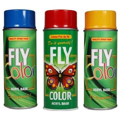 Akrylový lak v spreji FLY COLOR 400 ml / rôzne