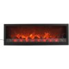 Dekoračný svietiaci krb LED PLAMEN 60x10x20cm