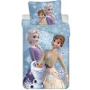 Posteľné obliečky Frozen vločky - do postieľky