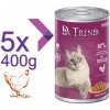 DR. TREND Premium. Konzerva s kuracím mäsom v jemnej omáčke, pre kastrované mačky 5x400 g (1715**)