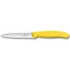 Victorinox Nůž na zeleninu s vlnkovaným ostří žlutý, 10 cm 6.7736.L8