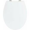 Biela toaletná doska Wenko Ostuni Easy Close