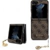 Púzdro Guess 4G Charms Samsung Galaxy Z Flip 5, hnedé