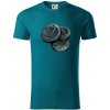 Haliere pre šesťdesiatnika - Tričko z organickej bavlny - 3XL ( Petrolejová )