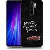 Picasee silikónový prehľadný obal pre Xiaomi Redmi Note 8 Pro - Track Mode