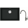 Súprava granitový drez Franke Maris 125.0687.256, kuchynská batéria Franke Lina 115.0626.022