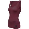 Tričko Sensor Merino Air - Dámske bez rukávov Port Red S