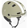 BTWIN Cyklistická prilba CBH 580 s priezorom zelená M 55-59 cm