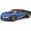BburagoPlus Bugatti Chiron modrá 1:18