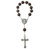 Ruženec: desiatok, benediktínsky - hnedý - R910