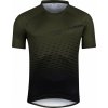 dres FORCE MTB ANGLE kr. rukáv, army Velikost: XS