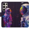 iSaprio Flip puzdro Neon Astronaut 02 pre Samsung Galaxy S24 Ultra n24na02-FLP2-S24u