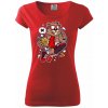Syseľ basket - Dámske tričko Pure - L ( Červená )