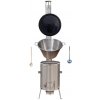 Home Cook kotlík na guláš nerez 1,2 mm 40 l, pokrievka smalt 53 cm, Home Cook kotlina nerez 45 cm LUX, vareška 50 cm SMREK, naberačka antikor INOX