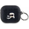 Karl Lagerfeld puzdro gumené Apple Airpods 3 KLA3PGKCPK čierne