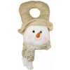 MagicHome Vianoce Dekoracia MagicHome, Visačka Snehuliak, 30 cm