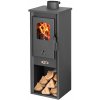 Krbové kachle 8kW BLIST BERNA LUX S | čierne