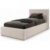 Wilsondo Jednolôžková posteľ s úložným priestorom Asturia 90x200 - krémová