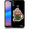 Picasee silikónový čierny obal pre Huawei P20 Lite - Hot Cocoa Club