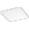 AZZARDO AZ2837 DECOline SLIM 15 SQUARE 3000K IP44 WHITE zápustné LED svietidlo 12W/1000lm IP44 biela