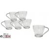 BERGNER Hrnček na espresso sklenený 85 ml sada 6 ks