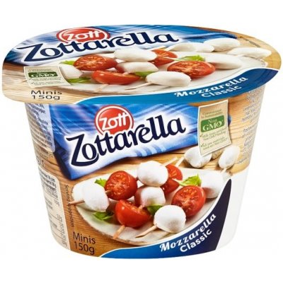 Zott Zottarella Minis mozzarella classic 150 g