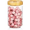 4Home Sklenená dóza na potraviny s viečkom Bamboo Style, 800 ml, 800 ml