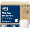 Toaletný papier Tork-mid-size, 2vrstvový, T6, 27 roliek