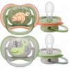 Avent Philips šidítko Ultra air Obrázek 2ks zelená