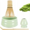 JAPONSKÝ ČAJ MATCHA SADA ČARODEJNÍCKA METLA STOJAN NA KAŽDODENNÉ POUŽITIE ZELENÝ TOUCH