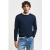 SVETER GANT EXTRAFINE MERINO WOOL C-NECK MARINE