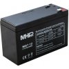 MHPower Olovený Akumulátor AGM 12 V 7 Ah Faston F2 6,3 mm
