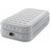 Nafukovací matrac premium INTEX 64488 s vstavanou pumpou, sivý (posteľ)