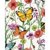 ZUTY Maľovanie podľa čísel LIENKY A MOTÝLIKY Rámovanie bez rámu a bez vypnutia plátna Rozmer 80x100 cm