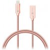 Kábel Connect IT CCA-4010-RG USB, 1m, růžově-zlatý