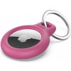 Belkin Secure holder púzdro na AirTag s krúžkom ružové F8W973btPNK