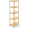 Bambusový regál G21 5 políc