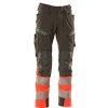 Mascot International Ltd. Pracovné nohavice do pása ACCELERATE SAFE 19179 Farba: Antracitová/Refl. červená, Dĺžka: Klasická, Veľkosť: vel. 60