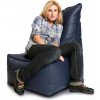 INTERMEDIC SK - Sedací vak Kreslo ELEGANT 105×85×40 cm, 350 l E11 - Modrá tmavá