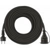 EMOS SK s.r.o. Vonkajší predlžovací kábel 25 m / 1 zásuvka / čierny / guma-neoprén / 230 V / 2,5 mm2