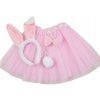 Detský kostým zajačik-ružový (2-10 rokov)