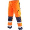 CXS Nohavice CXS CARDIFF, výstražné, zateplené, pánske, oranžové, veľ. 3XL