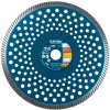 EXTOL INDUSTRIAL Kotúč diamantový rezný, turbo Fast Cut, suché aj mokré rezanie, ? 230 × 22,2 × 2,8 mm 8703055