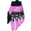 Rukavice STELLA FULL BORE V2, ALPINESTARS, dámské (bílá/růžová fluo/černá, vel. S)