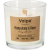 Valpe Sviečka s dreveným knôtom Ylang Ylang & Rose, pr. 10 cm
