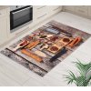 Koberec behúň 3D 80x120cm grécky stôl