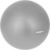 Mini gymnastická lopta na pilates rehabilitačná 25cm, farba šedá, REBEL ACTIVE