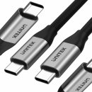 Unitek C14082ABK USB, USB 3.2 Gen 2 (3.1 Gen 2) USB C, 1m, černý