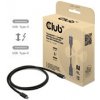 Club 3D Club3D Kabel Thunderbolt 5, 80/120Gbps, Certifikovaný kabel, 1x 4K540Hz, 2x8K240Hz, PD 240W, 1m