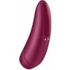 Satisfyer Curvy 1+ bezdotykový sací a vibračný stimulátor Rose Red